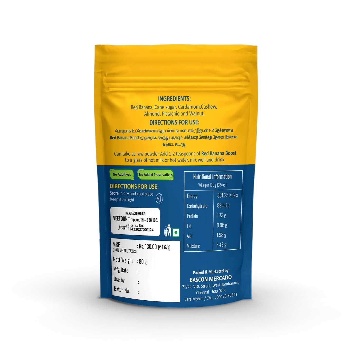 nutera's Red Banana Boost