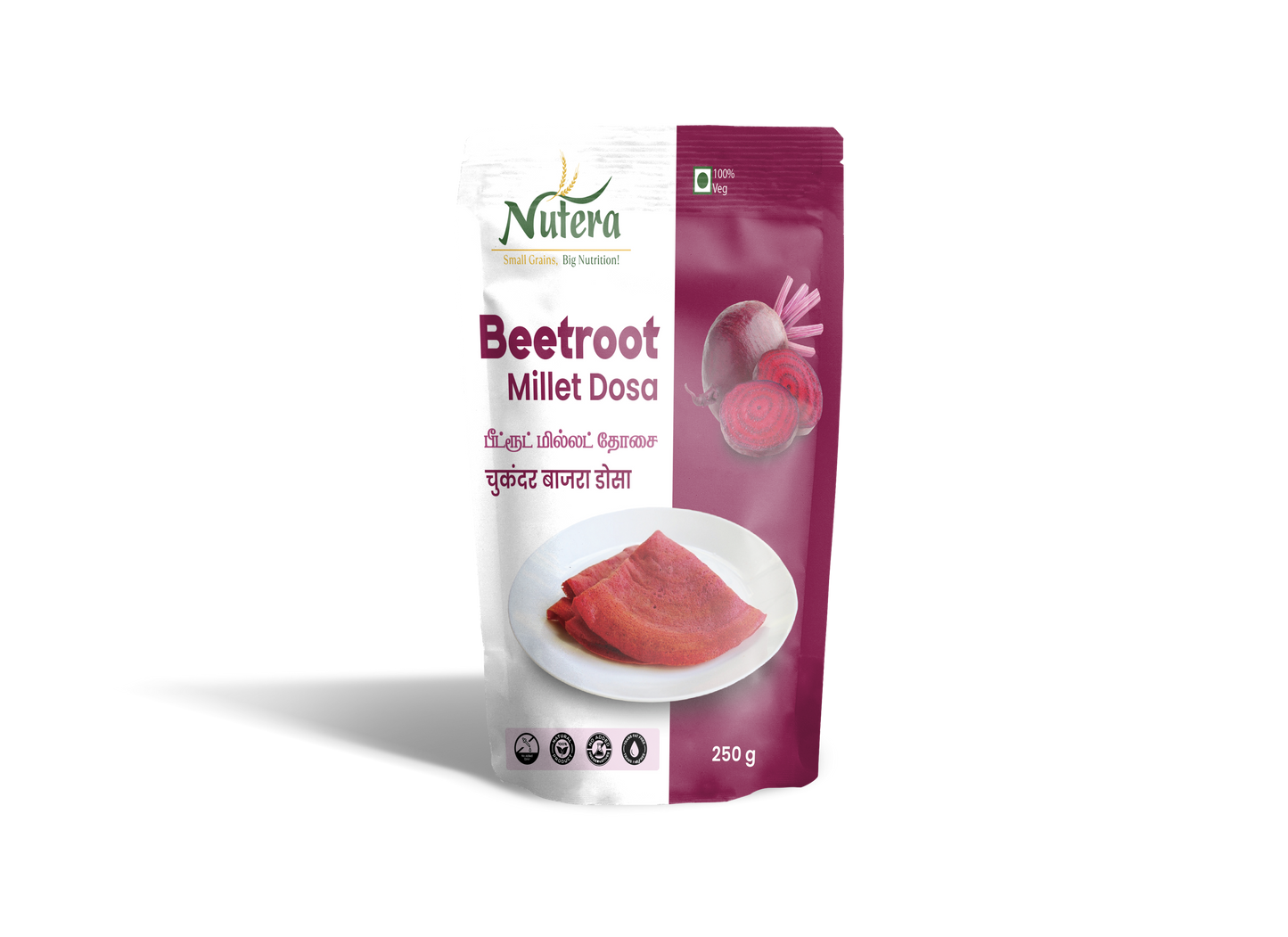 Beetroot Dosa Mix Nutera Natural