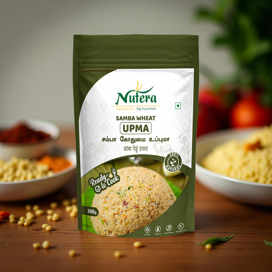 Samba Wheat Upma Nutera Organic
