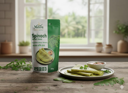 Spinach Millet Dosa Mix Nutera Natural