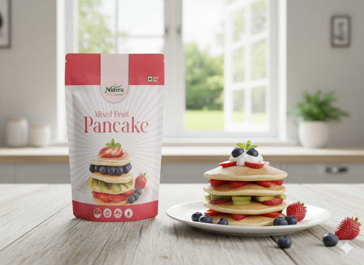Mixed Fruit Pancake Mix Nutera Natural
