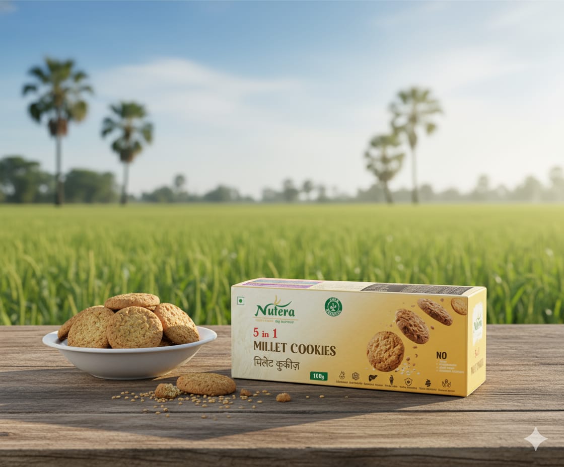 Little Millet Cookies Nutera Natural