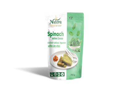 Spinach Millet Dosa Mix Nutera Natural