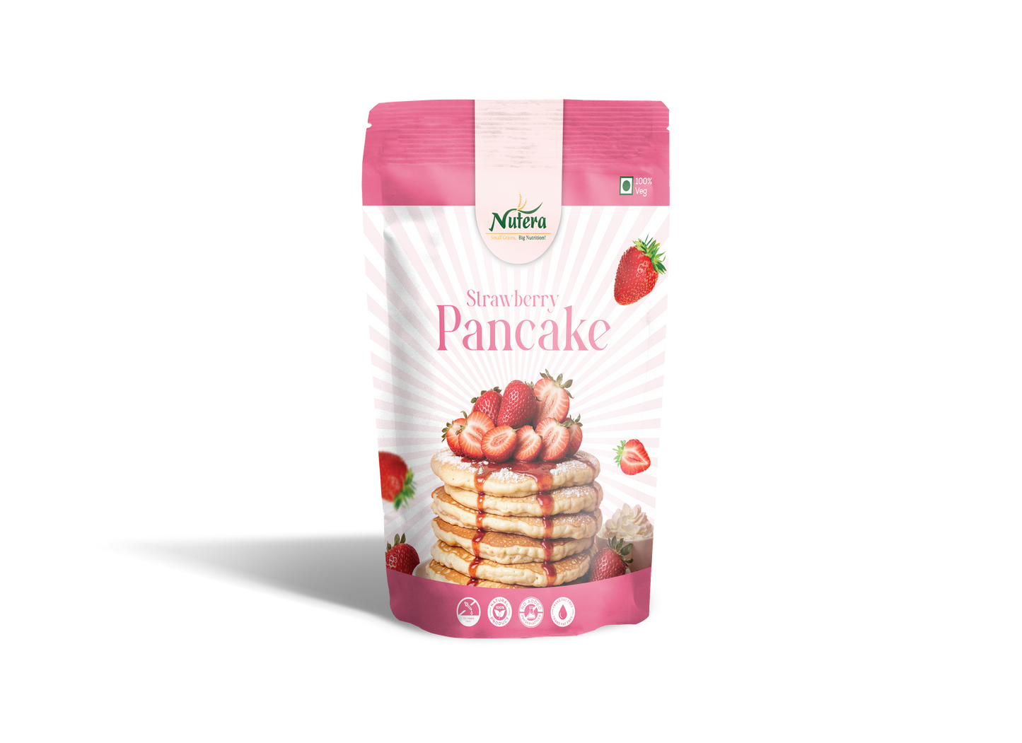 Strawberry Pancake Mix Nutera Natural