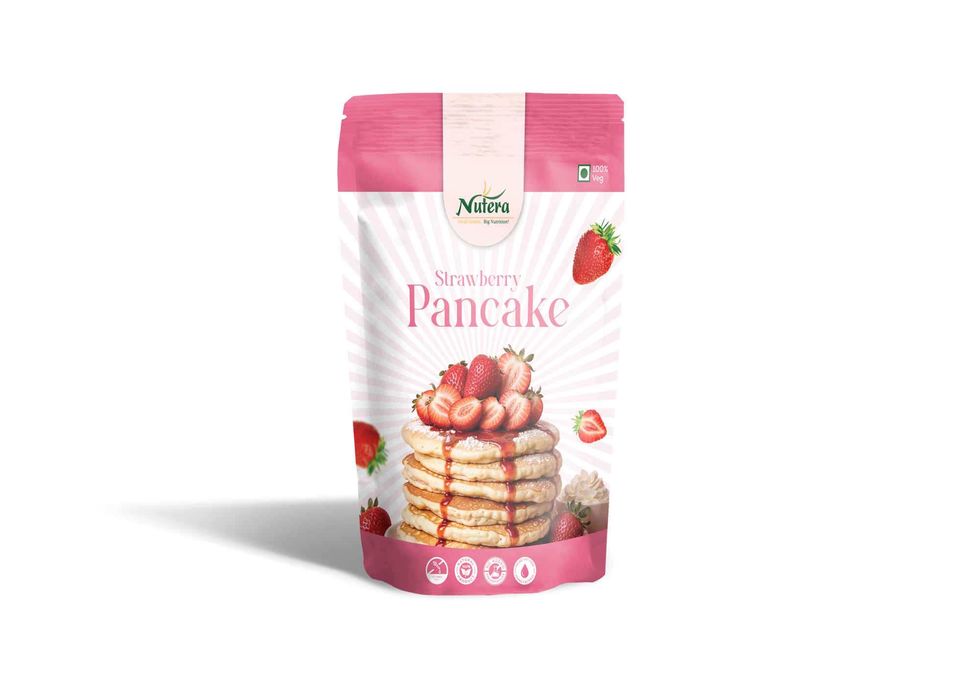 Strawberry Pancake Mix Nutera Natural